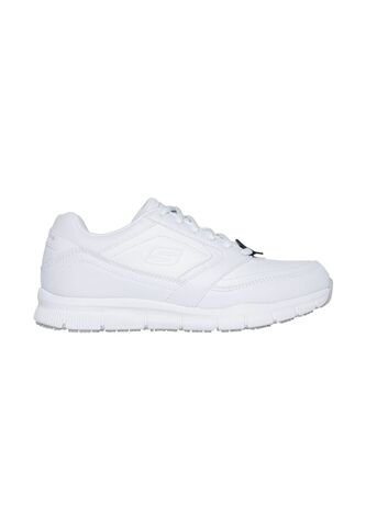 Tenis Skechers Work Para Mujer Nampa Relaxed Fit Blanco Skechers