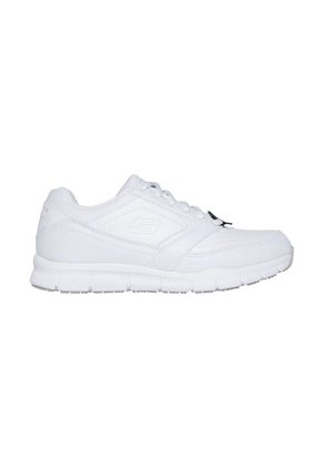 Tenis Skechers Work Para Mujer Nampa Relaxed Fit Blanco