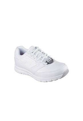 Tenis Skechers Work Para Mujer Nampa Relaxed Fit Blanco