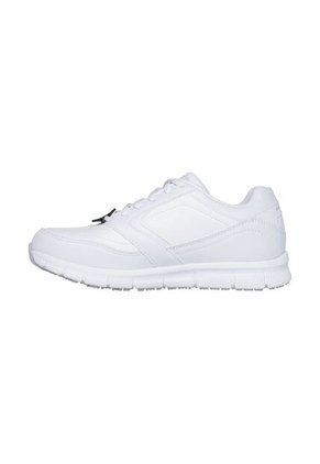 Tenis Skechers Work Para Mujer Nampa Relaxed Fit Blanco