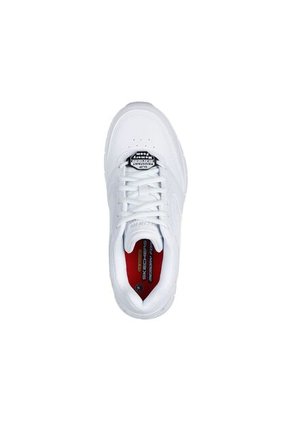 Tenis Skechers Work Para Mujer Nampa Relaxed Fit Blanco