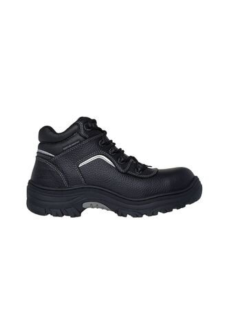 Bota Skechers Work Para Hombre Burgin Composite Toe Negra Skechers