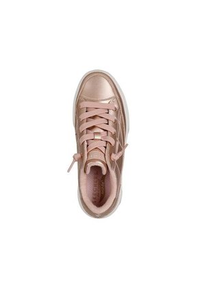 Tenis Skechers Mujer Arch Fit Arcade Veganos Oro Rosa