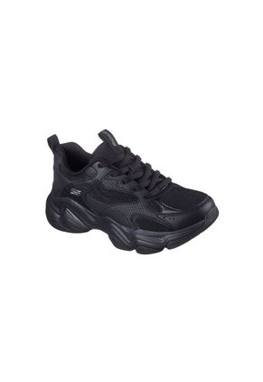 Tenis Skechers Mujer Bobs Diego Memory Foam Negro
