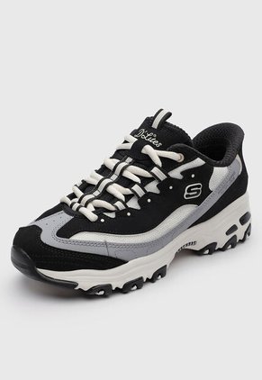 Tenis Lifestyle SKECHERS D'Lites Negro