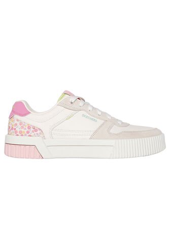 Tenis Mujer Skechers Jade - Dainty Florals - Blanco - Rosado Skechers