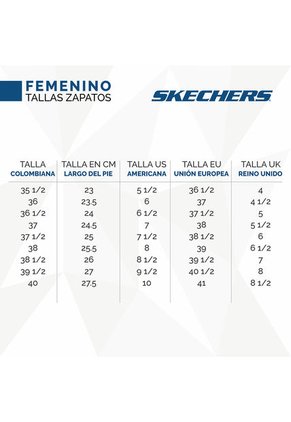 Tenis Azul Skechers Street Uno - Stand On Air 73690/NVY Femenino