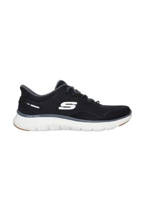 Tenis Skechers Mujer Flex Appeal 5.0 Veganos Color Negro Blanco