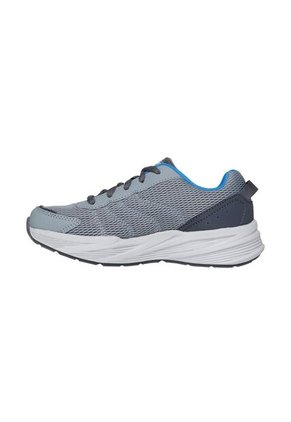 Tenis Skechers Niño Microspec Tread Velcro Color Gris Azul