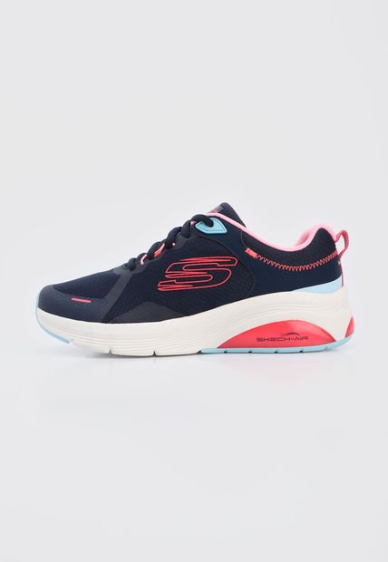 Tenis Running Azul-Fucsia-Celeste Skechers Skech-Air Extreme 2.0