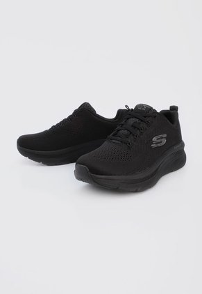 Tenis Walking Negro Skechers D'Lux Walker