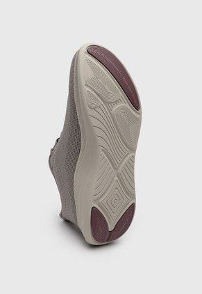 Tenis Training SKECHERS Bobs Moda Flex Taupe