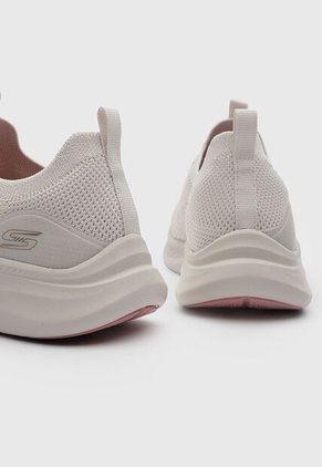 Tenis Lifestyle SKECHERS Bobs Moda Flex Beige