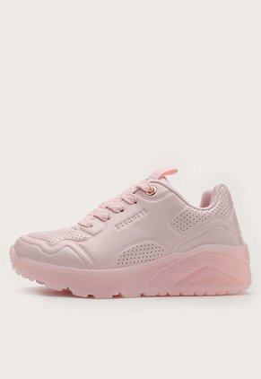 Tenis Lifestyle Palo Rosa-Rosa Skechers Kids  Street  Uno Ice - Prism Luxe