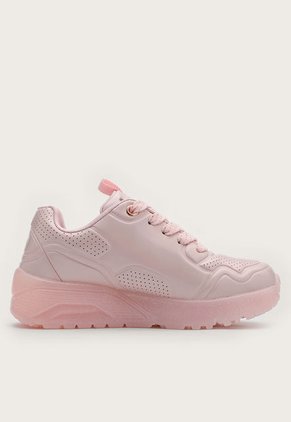 Tenis Lifestyle Palo Rosa-Rosa Skechers Kids  Street  Uno Ice - Prism Luxe