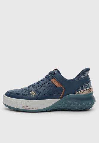 Tenis Lifestyle SKECHERS Snoop Dogg Sizzle  Azul Skechers