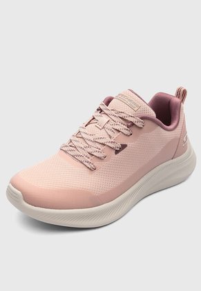 Tenis SKECHERS Bobs Moda Flex Rosa Nude