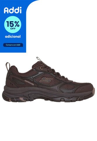 TENIS SKECHERS MUJER 180118CHOC TREGO Talla 7 Skechers