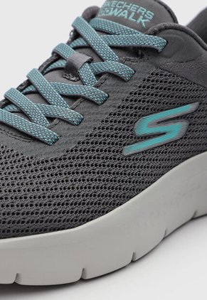 Tenis Walking SKECHERS Go Walk Flex Gris