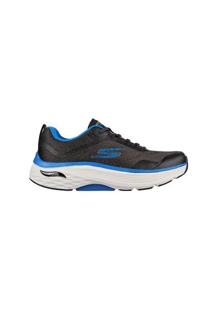 Tenis Skechers Hombre Max Cushioning - Arch Fit Negro - Blanco