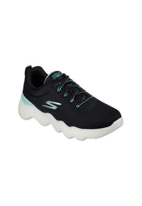 Tenis Mujer Skechers Go Walk - Negro - Azul