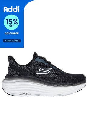 TENIS SKECHERS MUJER 129479BKW MAX CUSHIO Talla 9