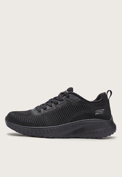 Tenis Training Negro Skechers Bobs Squad Chaos