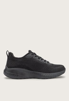 Tenis Training Negro Skechers Bobs Squad Chaos
