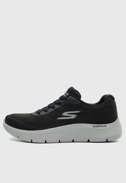 Tenis Lifestyle SKECHERS GO WALK Flex - Remark Negro