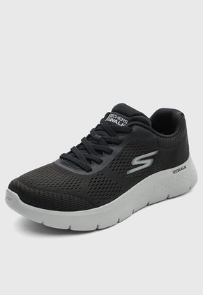 Tenis Lifestyle SKECHERS GO WALK Flex - Remark Negro