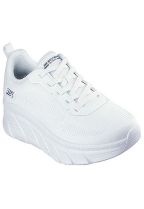 Tenis Skechers Hombre Bobs B Flex Hi Memory Foam Blanco