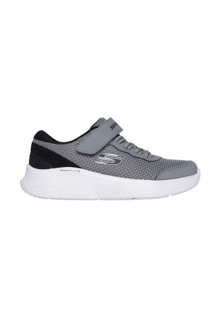 Tenis Skechers Niño Skech-Lite Pro Velcro Color Gris