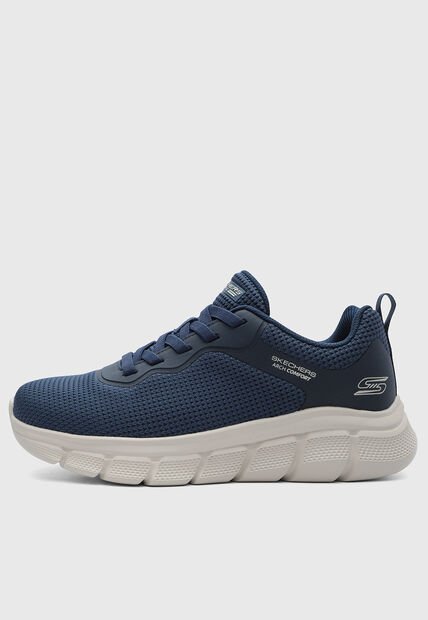 Tenis SKECHERS Bobs Sport B Flex Azul