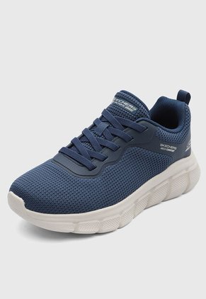 Tenis SKECHERS Bobs Sport B Flex Azul