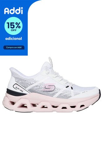TENIS SKECHERS MUJER 150513WBPK GLIDE STE Talla 7 Skechers