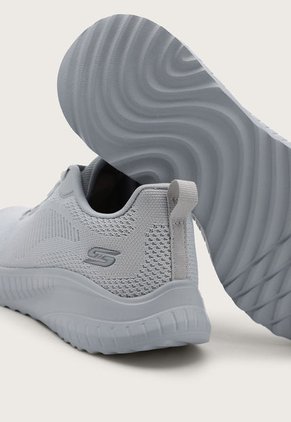 Tenis Training Gris Skechers Bobs Squad Chaos-Face Off