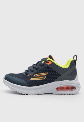 Tenis Lifestyle SKECHERS Microspec Max Advance Azul