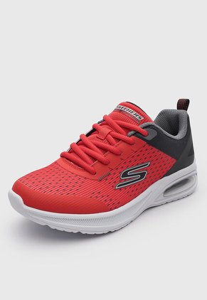Tenis Lifestyle SKECHERS Microspec Max Advance Rojo