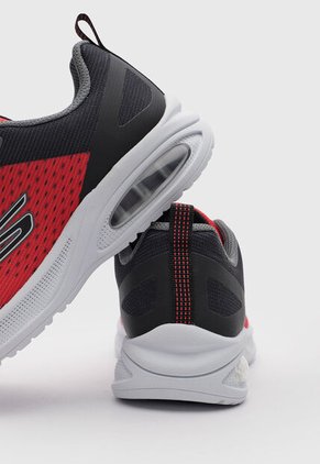 Tenis Lifestyle SKECHERS Microspec Max Advance Rojo