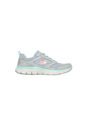 Tenis Mujer Skechers Flex Appeal  4.0 - Gris-Blanco       de Skechers