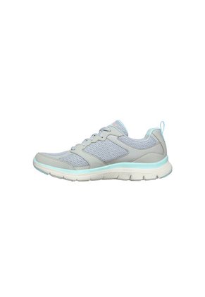 Tenis Mujer Skechers Flex Appeal  4.0 - Gris-Blanco      