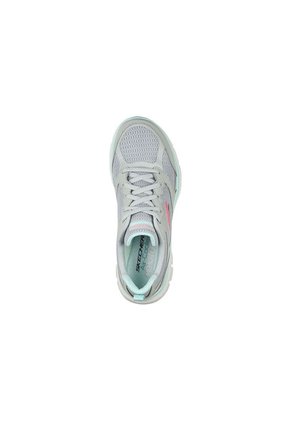 Tenis Mujer Skechers Flex Appeal  4.0 - Gris-Blanco      