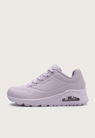 Tenis Lifestyle Skechers Uno-Frosty Kicks Lila Skechers