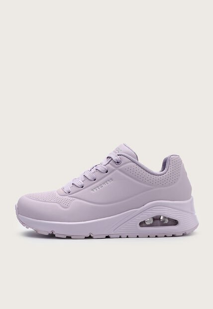 Tenis Lifestyle Skechers Uno-Frosty Kicks Lila