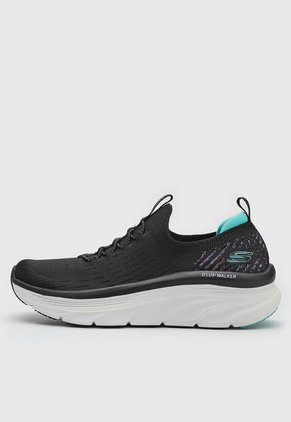 Tenis Skechers D´Lux Walker - Star Stunner Negro