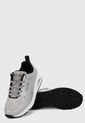 Tenis Lifestyle Plateado-Blanco-Negro Skechers Diamond Shatter de Skechers