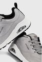 Tenis Lifestyle Plateado-Blanco-Negro Skechers Diamond Shatter de Skechers
