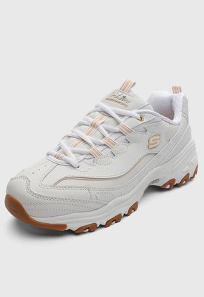 Tenis SKECHERS D'Lites  Blanco