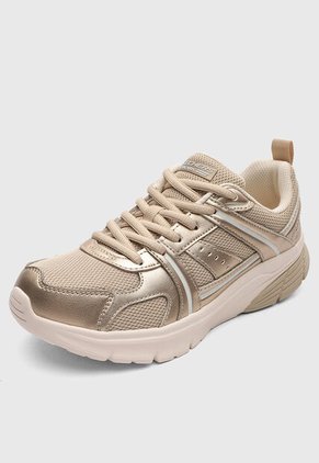 Tenis SKECHERS Bobs Vamos Dorado