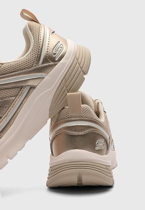 Tenis SKECHERS Bobs Vamos Dorado